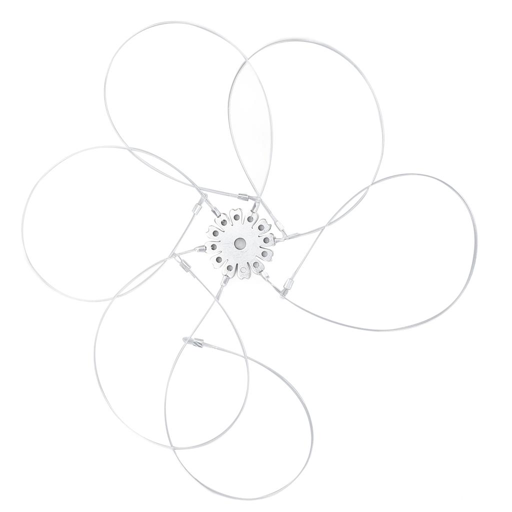 Crab Snares Reusable Rust Proof Portable Aluminum Sheet Type Crab Trap for Dungeness Blue Red Rock Crab