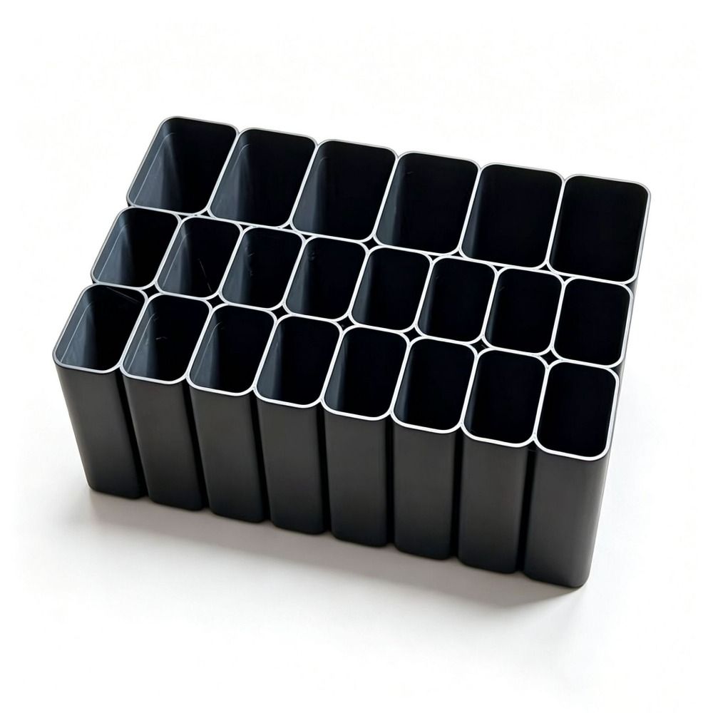 11/22 Grids USB Cord Storage Box Compartment Box Durable Cable Storage Box Space Saving 3D Printed USB Cord Organizer