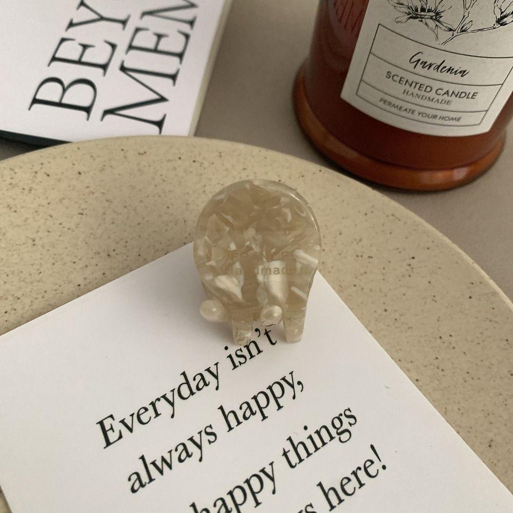 Держатель для волос Краб-зажим для волос Головной убор для вечеринки Ацетатный коготь для волос Женские заколки для волос Корейские заколки для волос Письмо