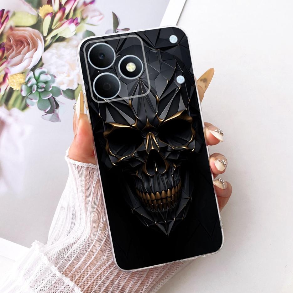 Чехол для Realme Note 80 RMX5388 Крутой Модный Расписной Чехол Мягкий Силиконовый Чехол для Телефона Для Realme Note 80 Note80 4G Задняя Крышка Сумки