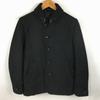 NANO UNIVERSE Wool Coat [Men’s S/Black] Stand Collar Blouson(USED)