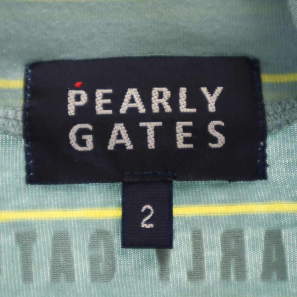 Pearly Gates Гольф с узором по краю, с длинным рукавом, с высоким воротником, 2 Рон Т, Женский, Б/У