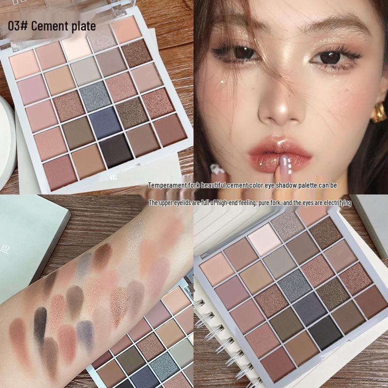 Kappel Lucky Eyeshadow Palette: 25-Color Shimmer & Matte Earth Tones for Beginners