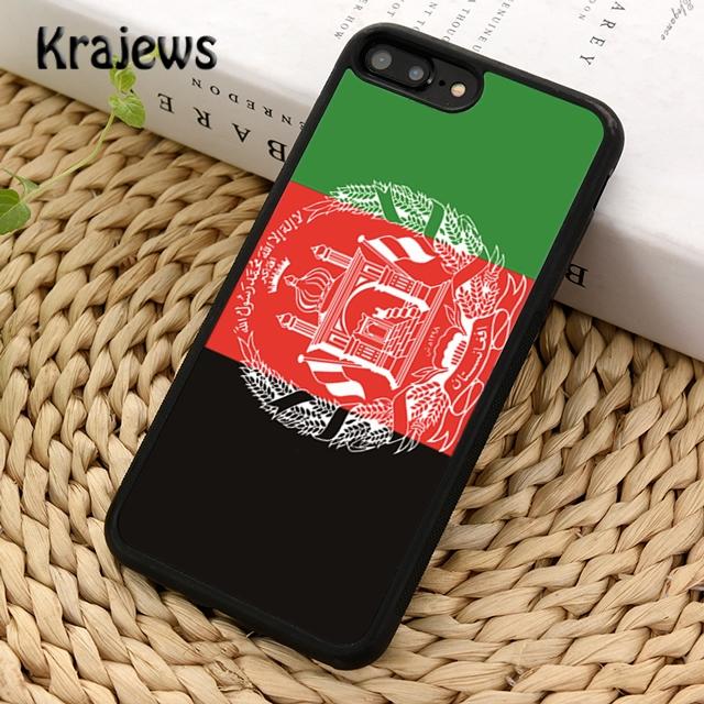 Krajews Афганистан AF флаг Чехол для телефона для iPhone 14 5 SE 6 7 8 plus X XR XS 11 12 13 pro max Samsung Galaxy S21 S22ultra