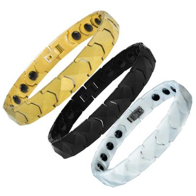 11 мм ширина белый/черный золотой цвет керамические браслеты для мужчин и женщин магнитные браслеты день рождения на руку ювелирные изделия подарки