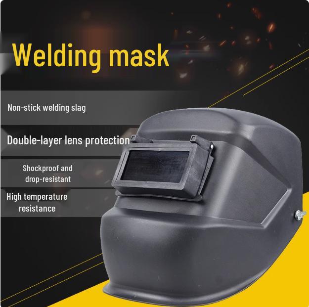 Наголовной сварочный щиток с двойной защитой