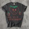 This Is Strobbery Funny Tshirt Retro Strawberry T Shirt Summer Vintage Graphic Tee Ironic Food Tees Weird Shirt Unisex and Unisex