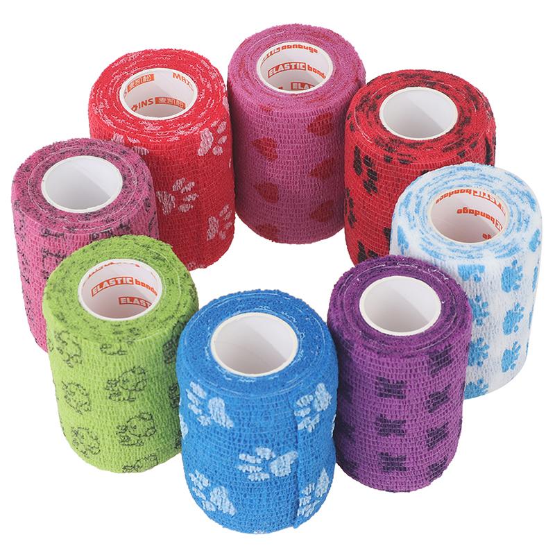 Самоклеящаяся эластичная повязка для домашних животных, собак, кошек, защитный ремень для ног