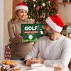 Гольф Адвент-календарь 2025 24-дневный Рождественский календарь обратного отсчета с мячами для гольфа, ти, маркерами, носками, инструментами, гаджетами, праздничный подарок для энтузиастов гольфа, пап