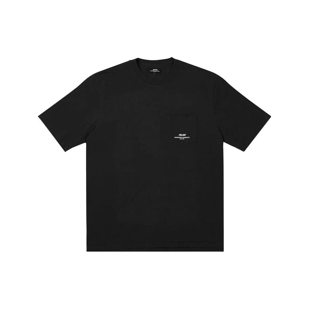 Palace X Engineered Garments Heavyweight T-Shirt Black Unisex Tops P23ES142