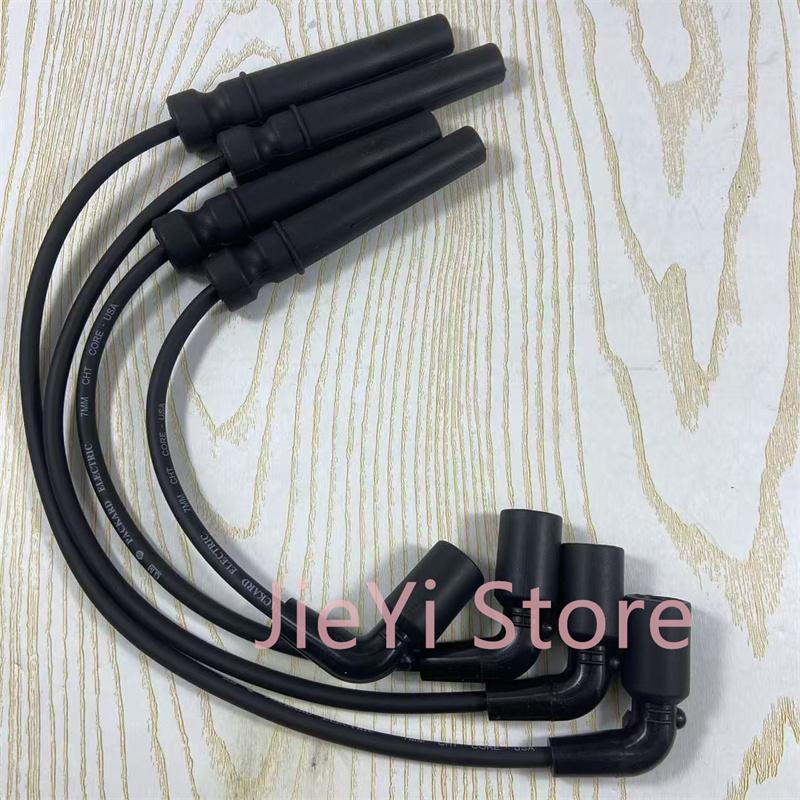 1Set Car Ignition Wire Set Cable Kit OEM# 96497773 For Buick EXCELLE 1.6L AVEO CRUZE KALOS REZZO DAEWOO LANOS NUBIRA
