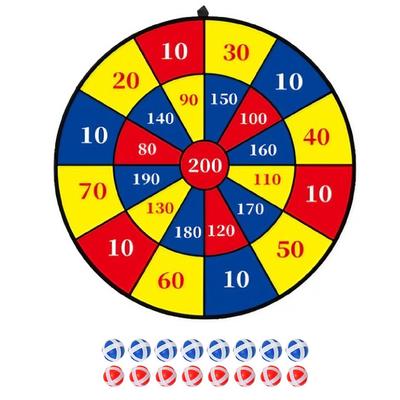 Игрушка-мяч для дартса Boono, Игра на мишень, Дартс, Игрушка, Мяч на липучке (Дартс-мишень 74 см)