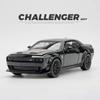 Модель маслкара Dodge Challenger Hellcat Redeye из сплава в масштабе 1/32, со звуком и светом, детская игрушка, коллекционные предметы, подарок на день рождения