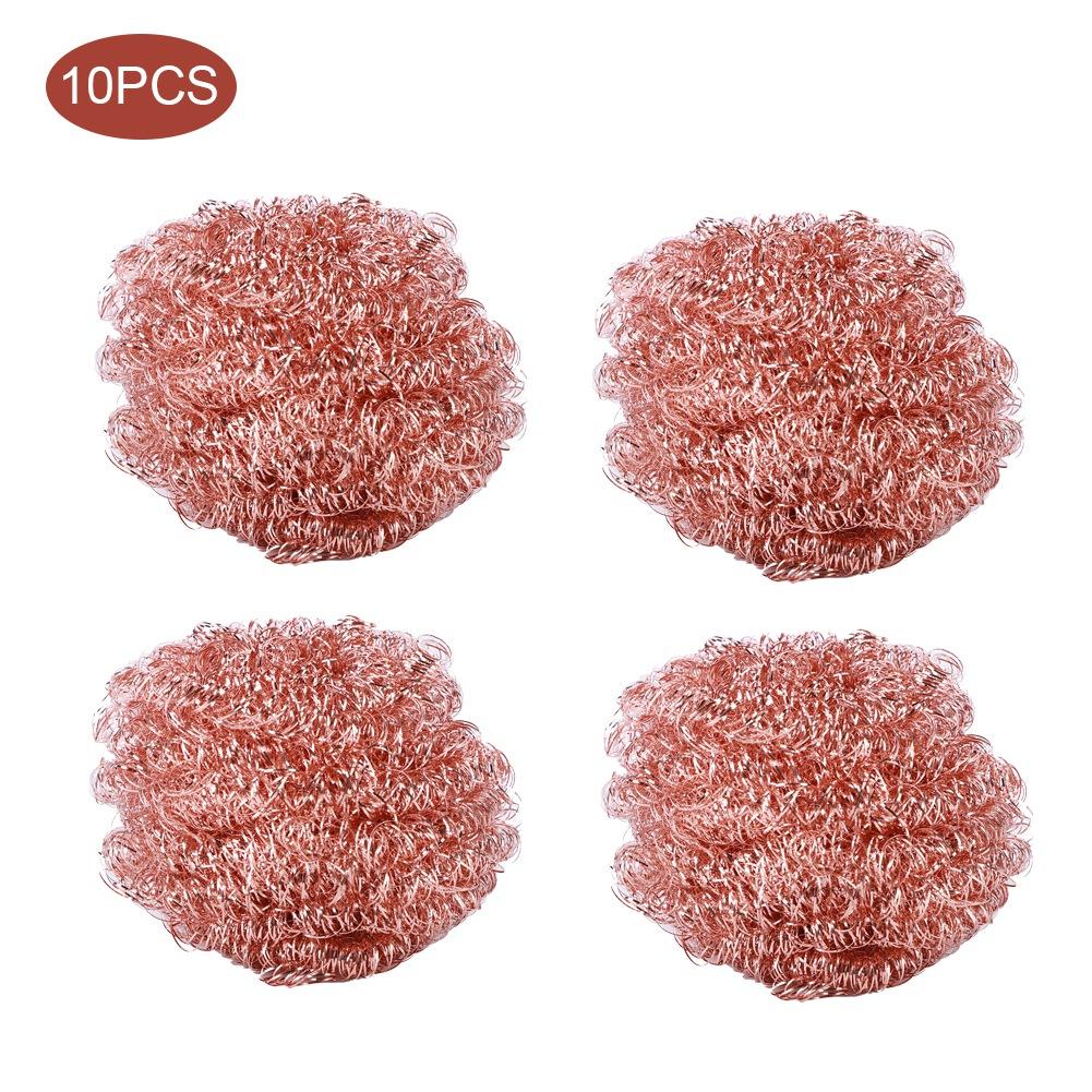 10PCs Soldering Iron Tip Cleaning Wire Solder Tips Cleaner Indsutrial Tool Brass Steel Alloy