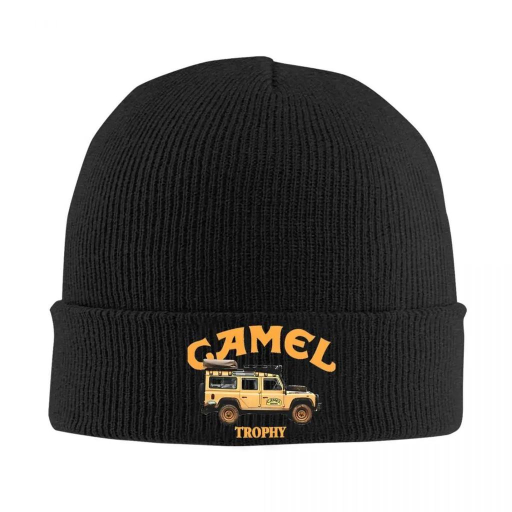 2025 Новые вязаные шапки с логотипом Camel Trophy для женщин и мужчин, бини, осенне-зимняя шапка, crochet cap