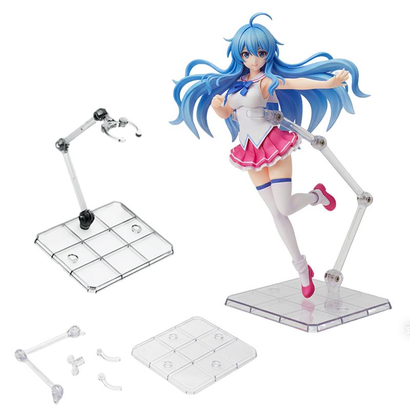 1/5Set Action Figures Adjustable Base Clear Display Stand for 1/144 HG/RG Gundam Figure Model Toys Universal Figure Model Clip