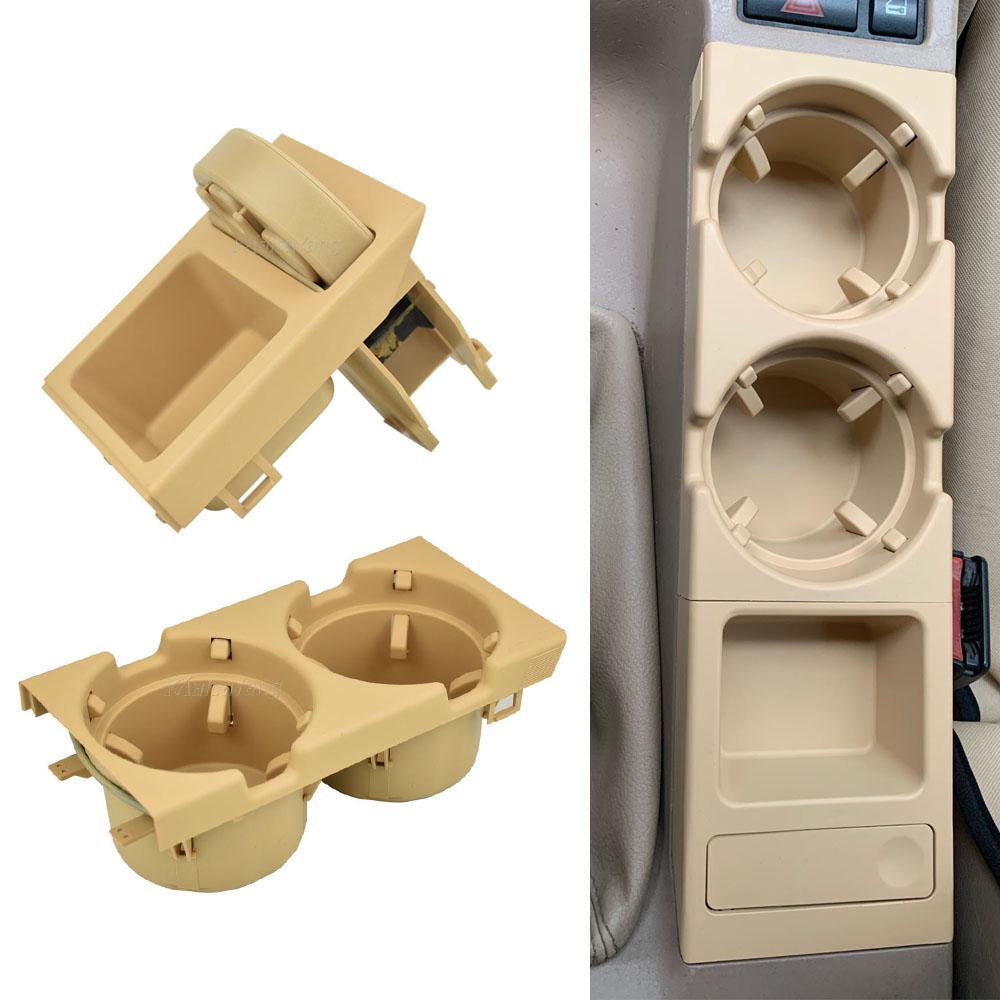 51168217953 Car Center Console Water Cup Holder Beverage Bottle Holder Coin Tray For BMW 3 Series E46 323i 318I 320I
