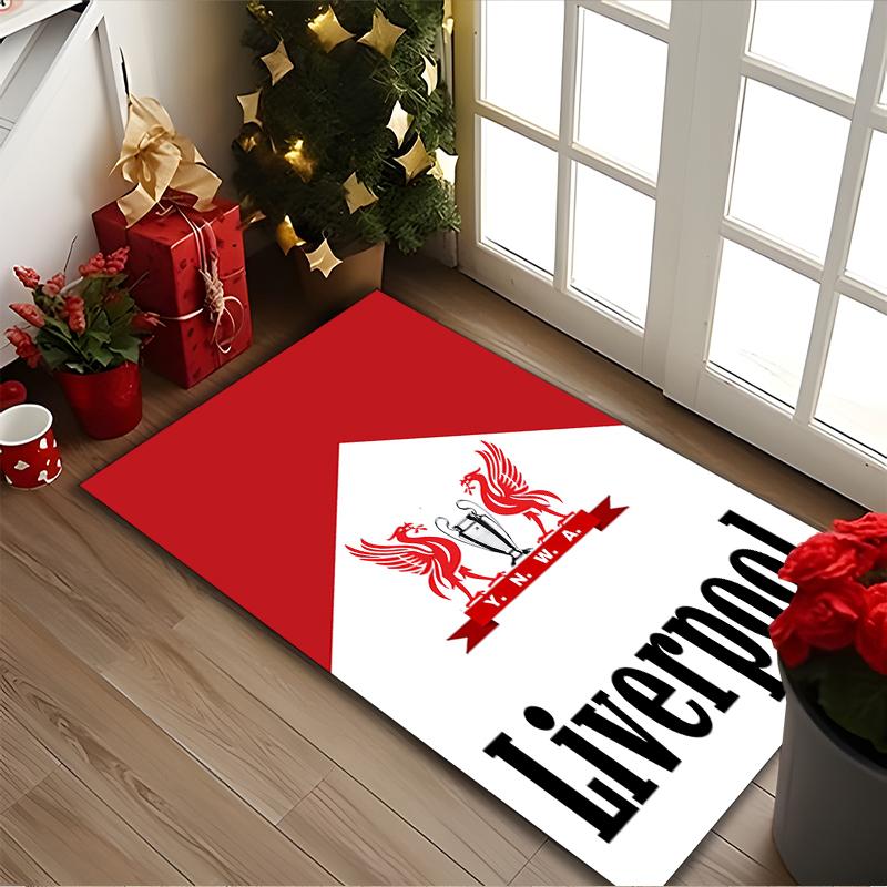 1 шт. Ковер Liverpool FC для пола в комнате, Удобный коврик для зоны офисного кресла, Красивый ковер для отеля