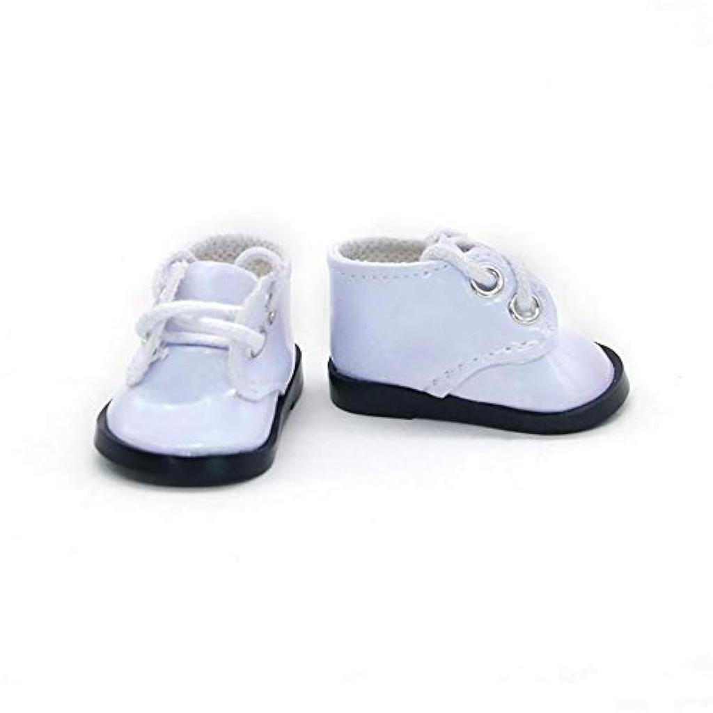 1 пара кукольной обуви из искусственной кожи со шнурками для 14-дюймовых кукол, аксессуары, игрушки