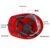 Customized Thickened ABS Safety Helmet: Breathable, Anti-Smash, Fiberglass, National Standard for Construction.
