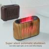 Ультразвуковой увлажнитель воздуха с эфирным маслом USB, имитирующий пламя вулкана, ароматерапия, расширяющая ароматизатор для дома, светлое древесное зерно