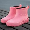 Женские резиновые сапоги, водонепроницаемые сапоги высокого качества, водонепроницаемая обувь, женские резиновые резиновые сапоги, садовые галоши, нескользящие сапоги 2024