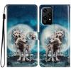 Для Honor 200 Lite Чехол-кошелек из ПУ кожи с печатным рисунком, подставка, чехол для телефона с ремешком