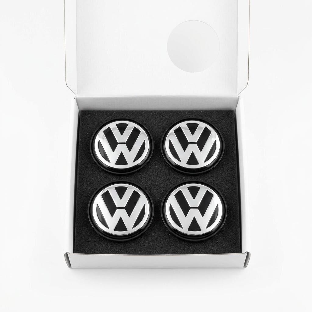 For VW 4pcs 56mm 65mm VW floating Car Wheel Center Caps Hubcap Cover for VW Jetta MK5 Golf Passat styling CC Golf 3B7601171 1J0601171 ER1