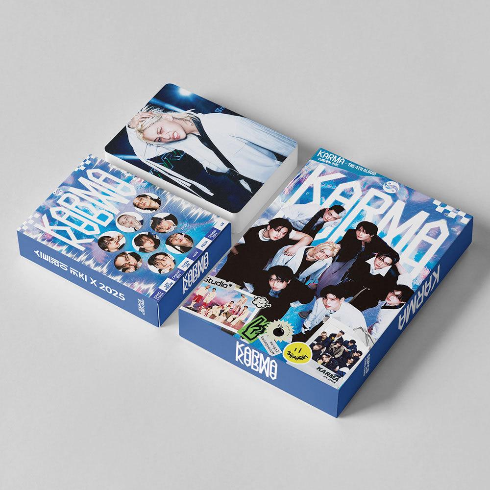 55 шт. Новая коллекция карт Skzoo 4-й студийный альбом Straykids Karma Периферия Lomo-карточка Домашняя открытка Периферия