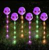 Solar LED Halloween Pumpkin Lantern for Outdoor Garden - Waterproof Decoration