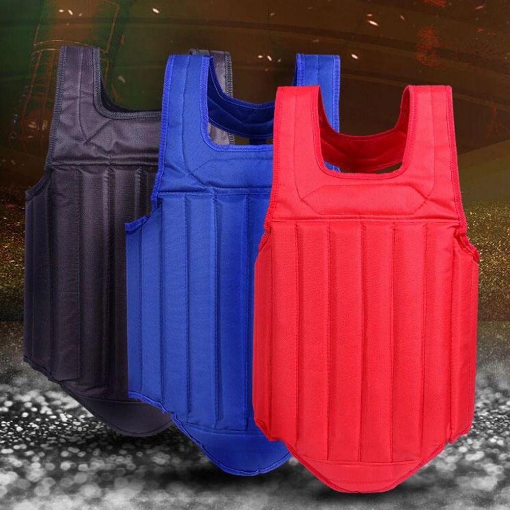 Oxford Cloth Taekwondo Protective Vest Body Protector Boxing Breast Guards Unisex