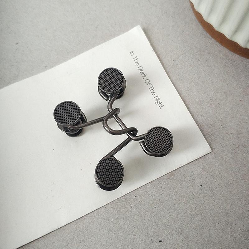 Утягивающее устройство для талии 32 мм, без гвоздей, съемная пуговица, джинсовые брюки, регулируемая талия, большие изменения, маленькая ветровая пуговица для усадки талии