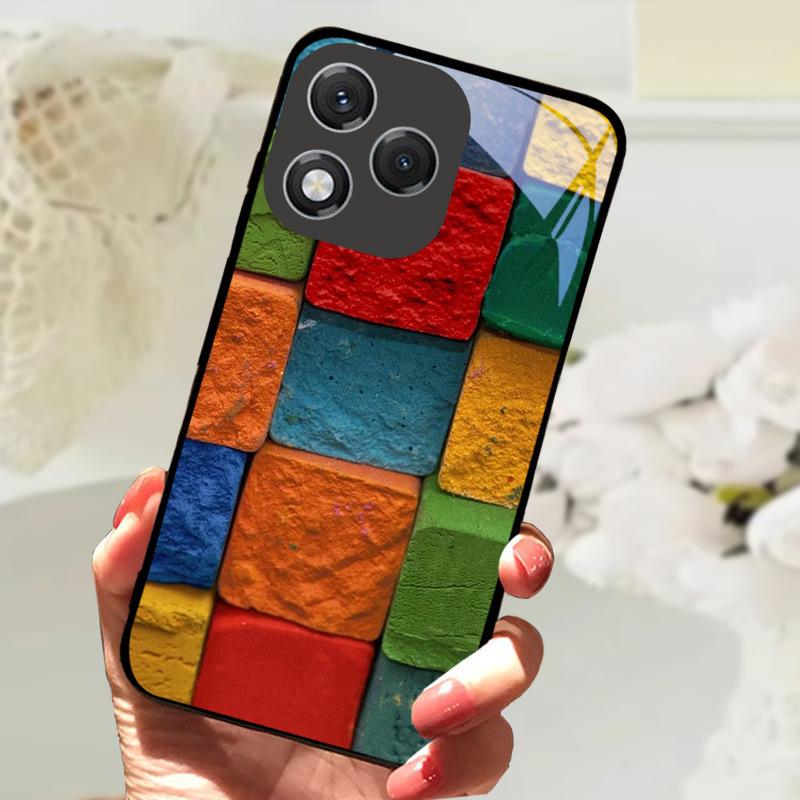 Закаленное Стекло Чехол Для Телефона Для Honor 400 Lite 400Lite 5G Funda Полная Защита Задняя Крышка Корпус Для Honor400 Lite ABR-NX1 Бампер
