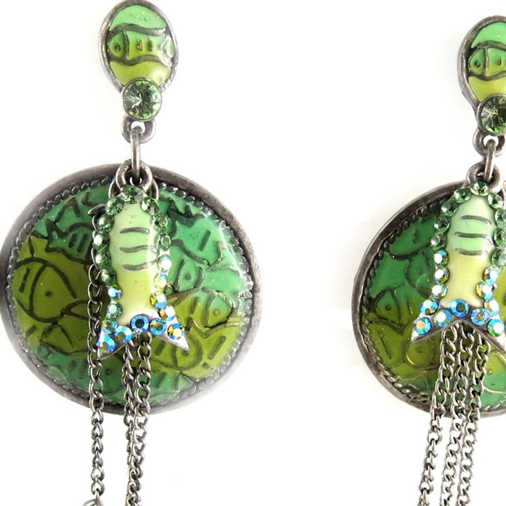 Les Trésors De Lily [E0573] — Зеленые дизайнерские локоны «Таласса»