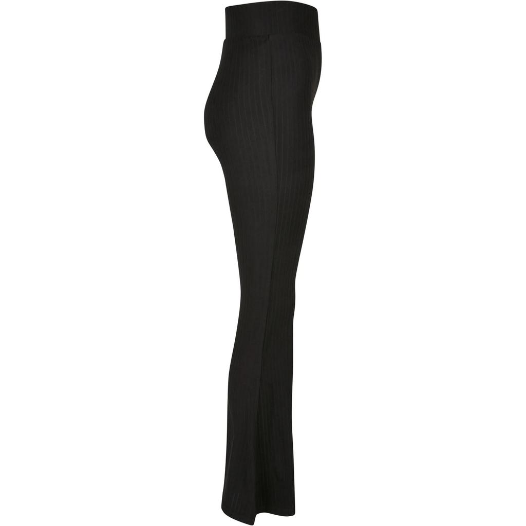 Urban Classics Womens/Ladies Ribbed Flared High Waist Leggings