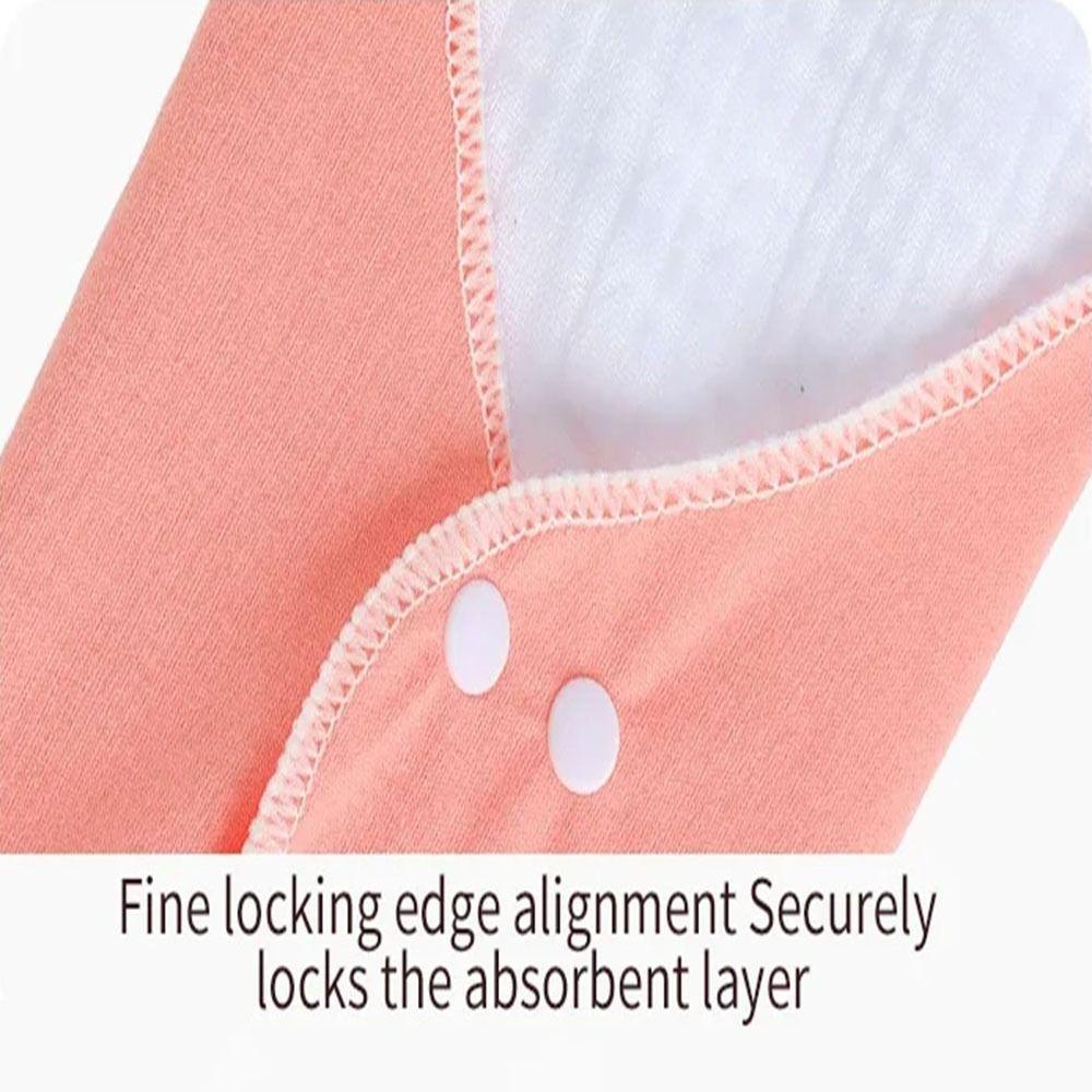Стираемые менструальные тканевые прокладки 33 см Большие ежедневные прокладки Нижнее белье Гигиеническая салфетка Защита от мочи