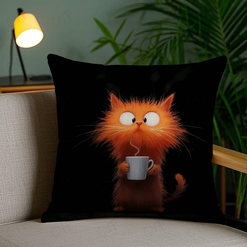 Pack Contemporary Style Pillow Case Custom Printed Brushed Fleece Pillow, Baby Skin-Touch, Eco-Friendly Dye-Sublimation Cushion