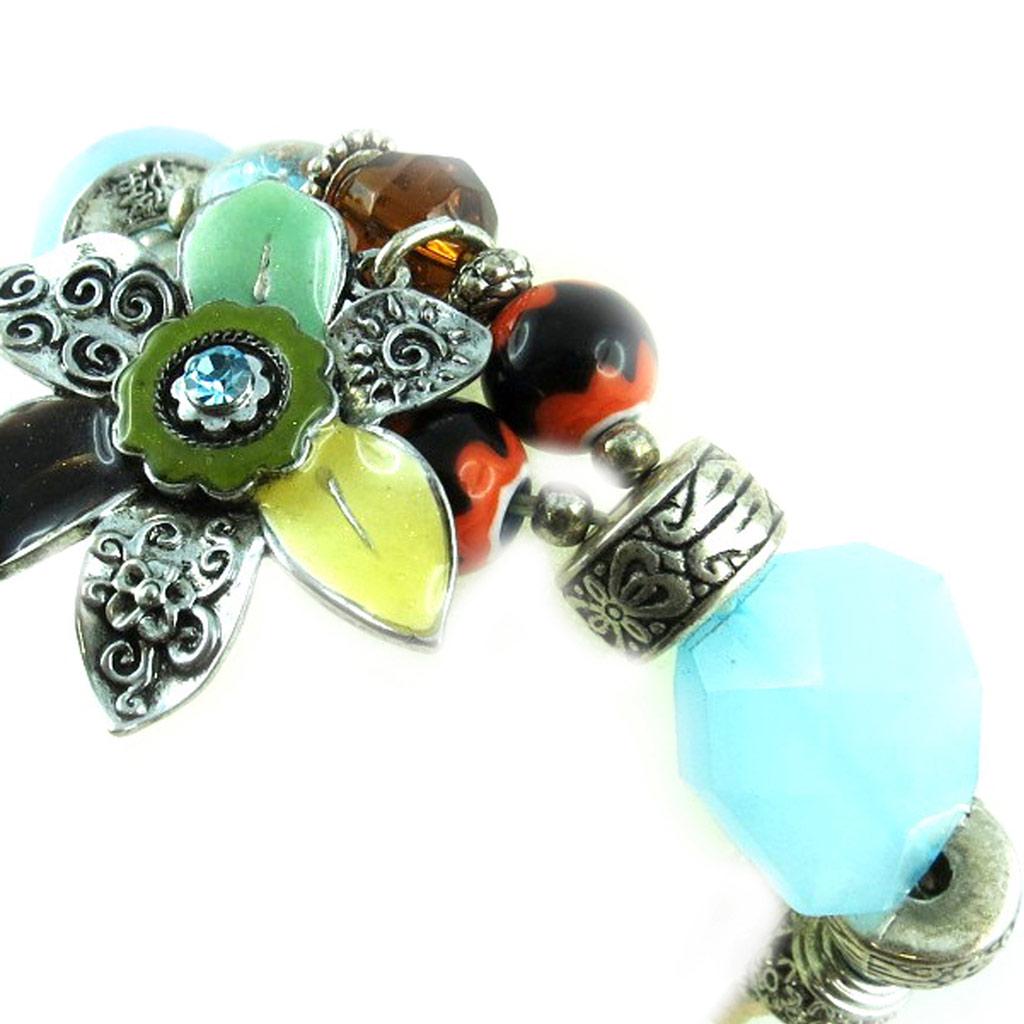 Les Trésors De Lily [E0457] — Дизайнерский браслет Vahiné с бирюзовым узором