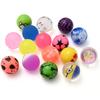 100pcs 25mm Mixed Bouncy Ball Funny Toy Balls Solid Floating Bouncing Child Elastic Rubber Ball Of Bouncy Toy