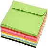 Creotime Envelopes 16 X 16 Cm 100 Pieces 80 G Multicolor