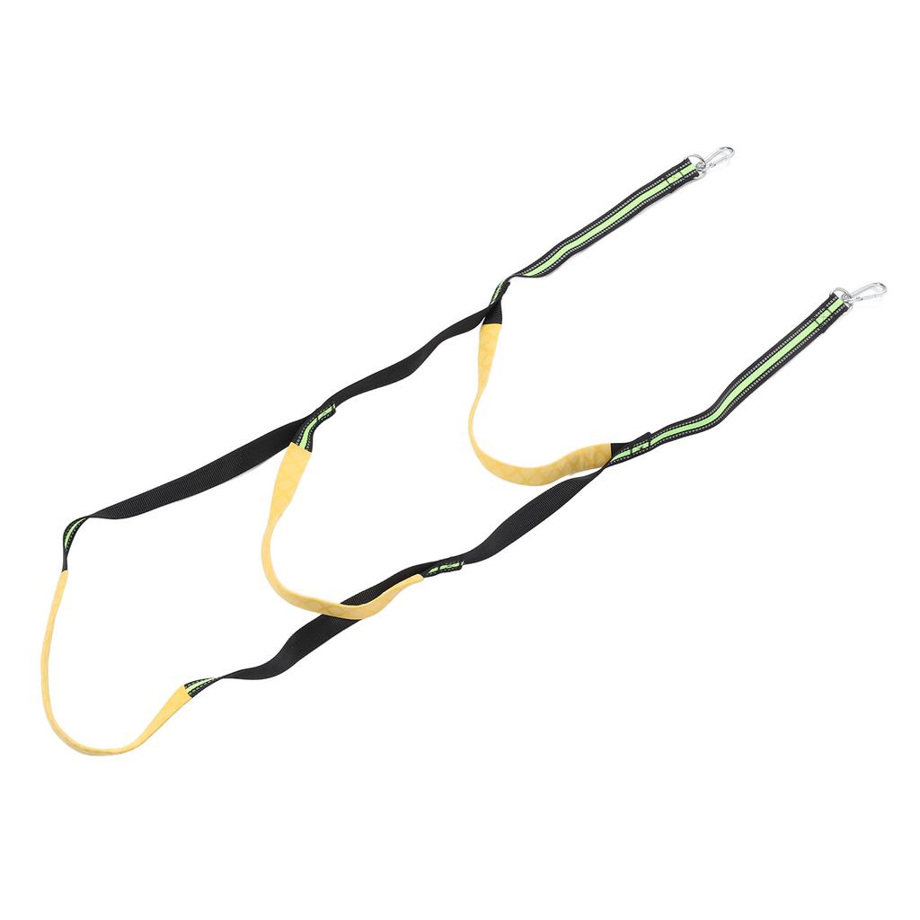 Лестница для лодки из веревки, 3 ступени, складная мягкая лестница для плавания для надувной лодки, каяка, каноэ, флуоресцентно-зеленая