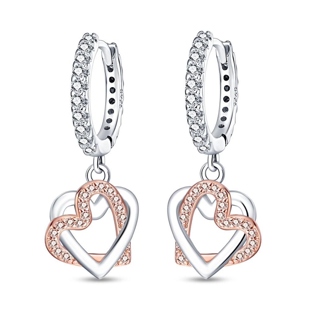 Hoop Earrings New silver 925 Rainbow, Shell, Women's Earrings Making jewelry For Women as Wedding Party Gifts