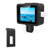Силиконовый чехол для GoPro Hero Защитное стекло для экрана Защитная пленка Запасная боковая крышка Крышка объектива