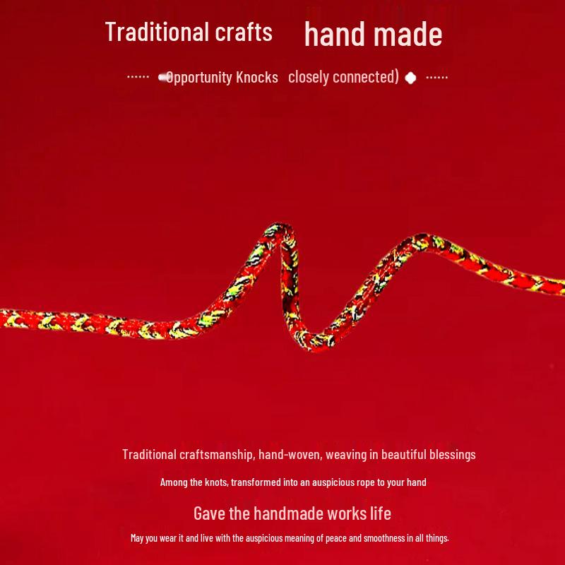 Браслет-красная нить 2026 года Лошади со знаком зодиака, с проекцией Будды и Восьмью Защитными Божествами