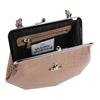 VIVIENNE WESTWOOD Сумка-кроссбоди-тоут с тиснением под крокодила из телячьей кожи с рамкой в стиле «бабушка» Женские сумки Серый Розовый 4B010007W-L0098-G407