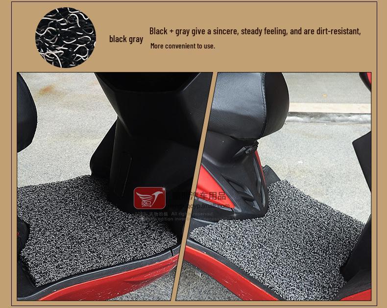 Xunying Anti-Slip Footrest Mat for REEZ100 Electric Scooter & Battery Car