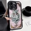Ретро Чехол-бампер из силикона с ангелом Купидоном для iPhone 16 14 13 12 11 Pro Max XS X XR 7 8 15 Plus 16E SE, противоударный, мягкий