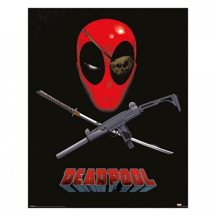 Deadpool Eye Patch Poster