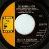 7inch Record FIFTH DIMENSION - California Soul SCR770 Soul City 1968 US Soul/Funk Used
