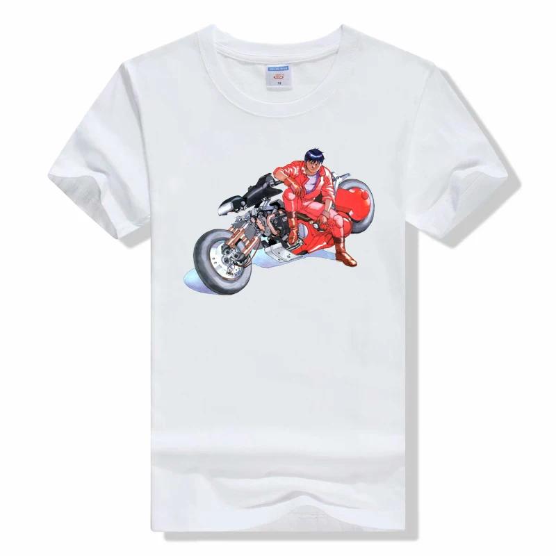 Vintage Shirt Akira Game Anime Movie Japan Black T-Shirt summer fashion casual o-neck t shirt
